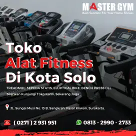 TOKO TREADMILL Dan Sepeda Statis - Master Gym Solo