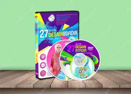 DVD Desain Bordir Baju Gamis Wanita dengan Wilcom ES dan Corel Draw GS