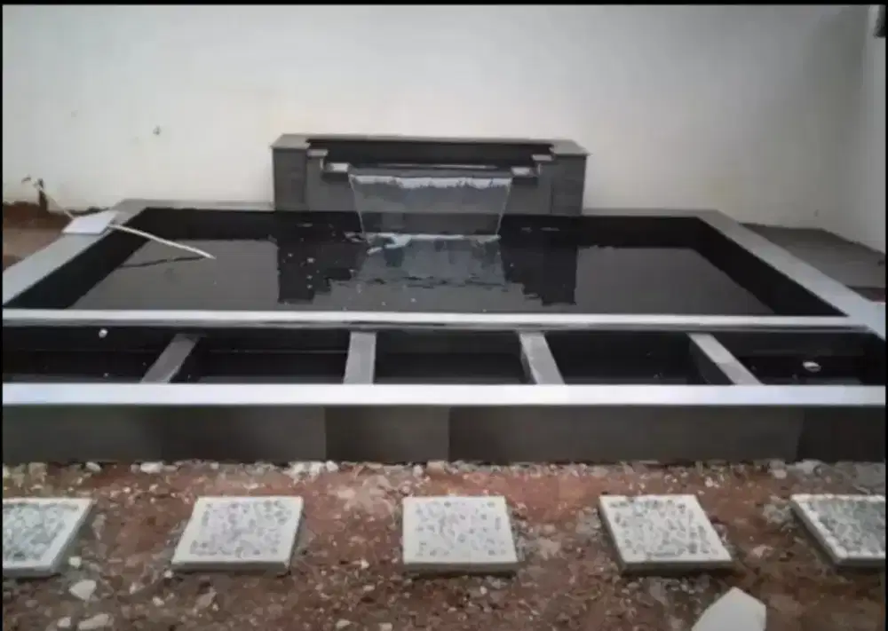 Kolam dan filter koi/tukang kolam