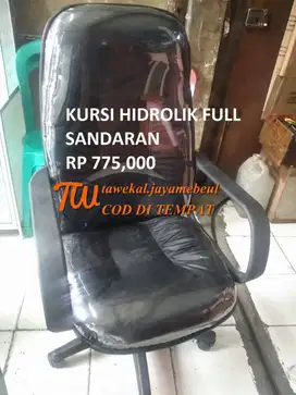 KURSI KANTOR KURSI HAJAT KURSI HIDROLIK BERBAGAI MODEL SIAP ANTAR