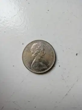 Uang Koin Kuno Canada 5 cents tahun 1969