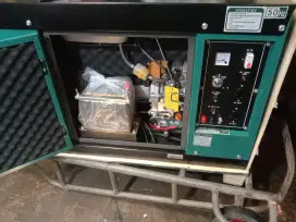 Mesin genset silent matrix solar 6800 es