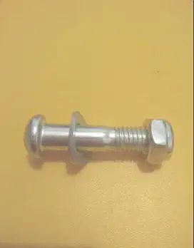 baut mur kepala bulat panjang 4 cm