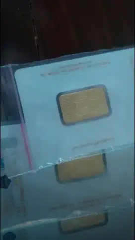 Emas Batangan Antam 5gr dengan barcode