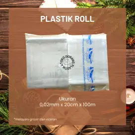 Plastik roll pp jet 0,2x20x100