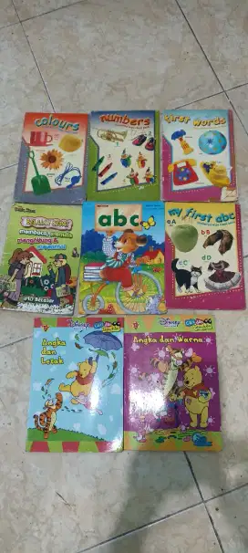 Jual cepat borongan buku belajar anak anak