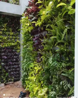 Vertical garden/ artificial garden