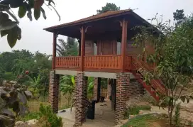 Gazebo rumah villa