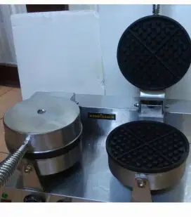 Mesin Listrik Waffle King Chef