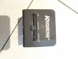Krisbow universal adaptor Travel original