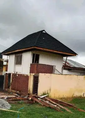 Bongkar pasang atap lama ganti bajaringan terpasang