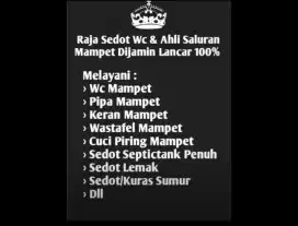 SEDOT WC TASIK SALURAN MAMPET PIPA MAMPET WC MAMPET