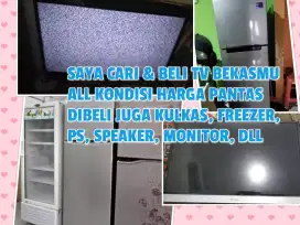 Saya mencari TV Bekas LED, Lcd, tabung, dll