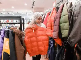 Jaket Musim Dingin Tebal Merk H&M ASLI