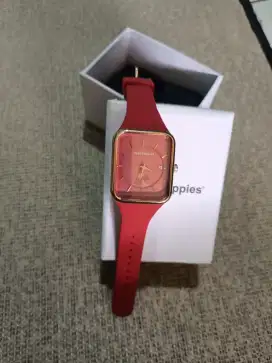 Hushpupies cewek model kotak cakep rubber lembut chrono detik