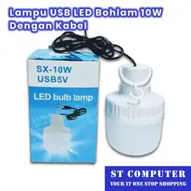 Lampu USB LED Bohlam 10W Dengan Kabel