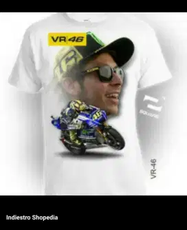 T-Shirt 3D Moto GP Rossi Yamaha VR46