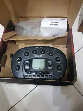 Efek gitar line6 pod hd kondisi loading di menu awal