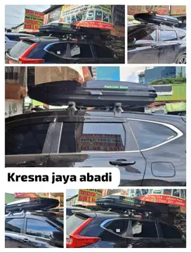 ROOFBOX ROOF BOX SLIM GLOSY MENGKILAP MEWAH IMPORT UNTUK SEMUA MOBIL