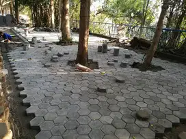 Jasa Pasang Paving Block dan Taman