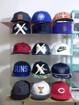 Topi Second Brand/New Era/Nike/NBA