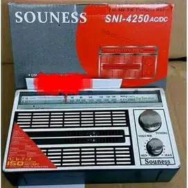 Radio Jadul AC DC Souness AM-FM Radio Klasik