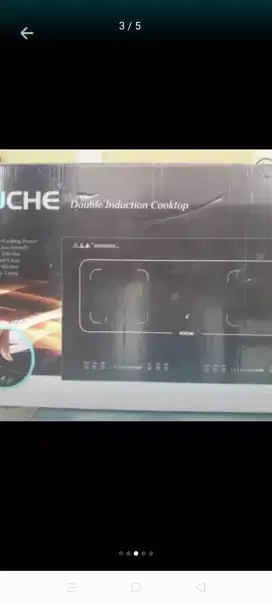 Nego-
Kompor Induksi Kuche 2 tungku K-2000