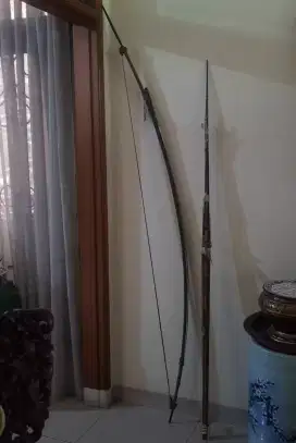 Panah dan tombak asli Asmat 70 thn