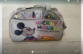 Tas travel tas jinjing tas troli tas tarik mickey mouse peringatan