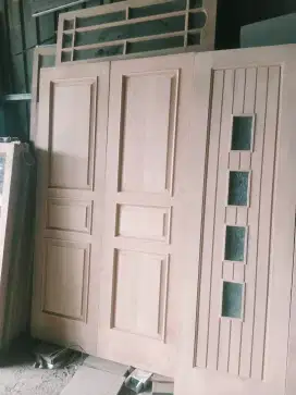 Pintu kusen jendela tanpa dp dan jasa pasang kunci engsel pintu