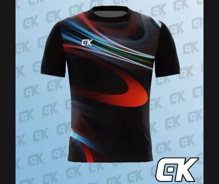 Jersey kaos baju setelan olahraga CK03 Printing