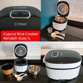 Rice Cooker rendah karbo ukuran 1 liter merek Cypruz
