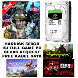 Hardisk 500GB Isi Game PC Bebas Request