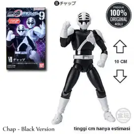 MINI SHF/SHODO O - VOL.9 - CHAP BLACK VERSION - ORI BANDAI