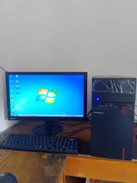 PC rakitan  gaming ringan dan editing i5 gen 4