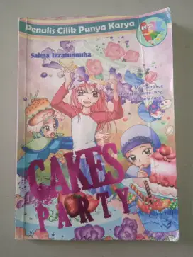 Buku Penulis Cilik Punya Karya Cakes Party