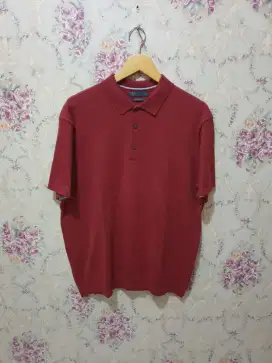 Mulus .authentic kaos kerah .polo shirt M&S size xl fit L