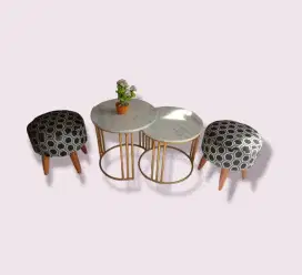 Stool + meja , bisa pesan