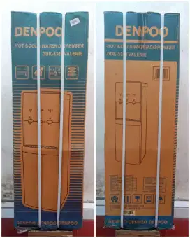 DISPENSER AIR Merek DENPOO DK- 3305, Bisa Panas Dingin Normal (BARU)..