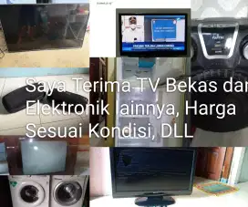 Kami beli lagi TV led/lcd, plasma tabung dan barang2 bekas anda
