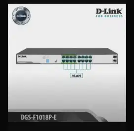 Switch POE D-Link DGS-F1018P-E