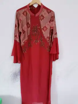 Dress Pesta Size L LD 106  Pjg 135...no minus
