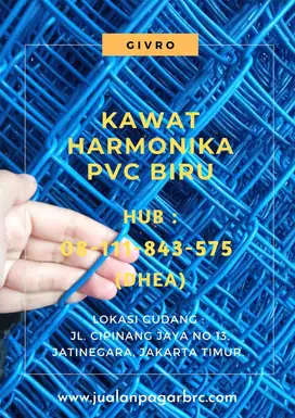 Kawat Harmonika PVC pabrikasi