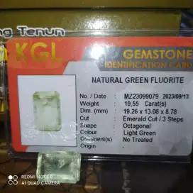 Bismillah dijual cincin batu green florait