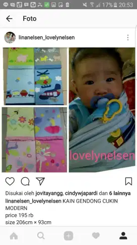 GENDONGAN SELENDANG MODERN