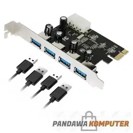 PCIE PCI Express USB 3.0 4 Port, Menambah Port USB di CPU PCIE USB 3.0