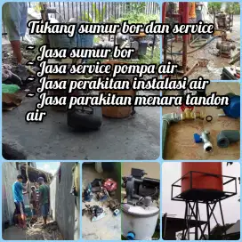 Jasa sumur bor dan service