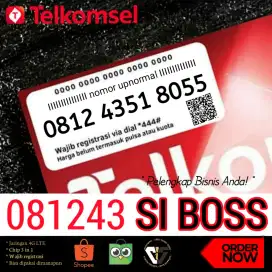 Nomor cantik simpati SI 8055 Telkomsel unik