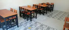 SALE !! Meja Kursi Cafe Murah