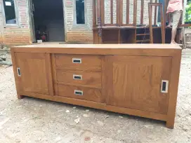 Bufet TV Minimalis Sliding